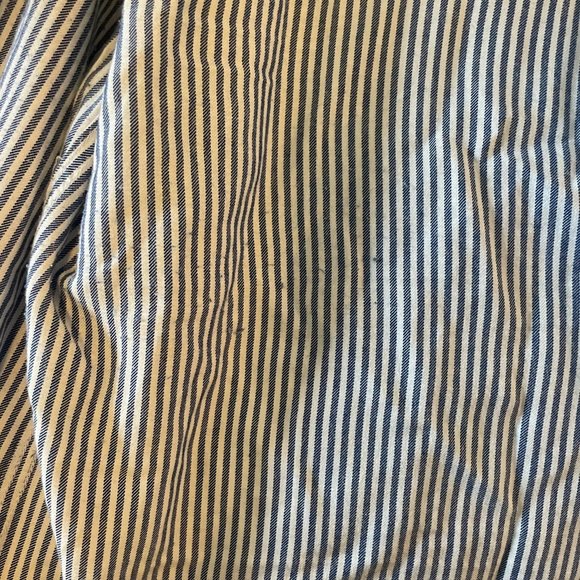 Sunday Best Blouse XS Blue and White Stripes - Picture 4 of 4